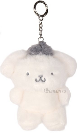 Sanrio Monotone Bag Charm 13cm -   Pompompurin
