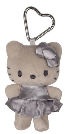 Hello Kitty Colorful Bag Charm 8cm -  Gray