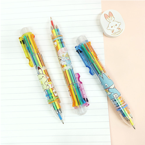 POKEMON  8-Color Ballpoint Pen, Random