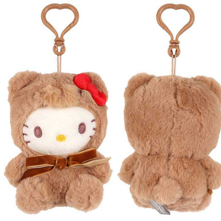 Sanrio Latte-Bear Plush Bag Charm 13cm - Hello Kitty