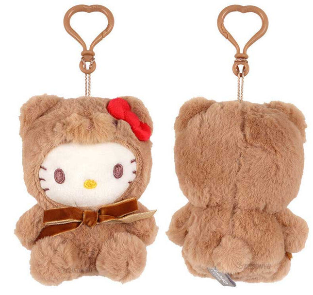 Sanrio Latte-Bear Plush Bag Charm 13cm - Hello Kitty
