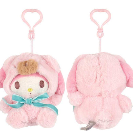 Sanrio Latte-Bear Plush Bag Charm 13cm - My Melody