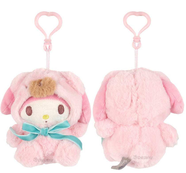 Sanrio Latte-Bear Plush Bag Charm 13cm - My Melody