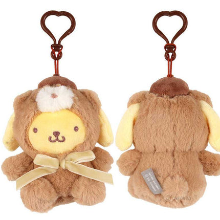 Sanrio Latte-Bear Plush Bag Charm 13cm -  Pompompurin