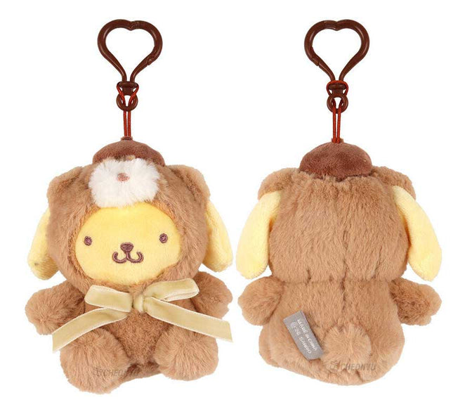 Sanrio Latte-Bear Plush Bag Charm 13cm -  Pompompurin