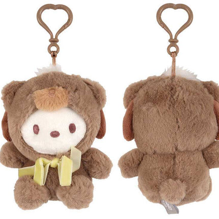 Sanrio Latte-Bear Plush Bag Charm 13cm -  Pochacco