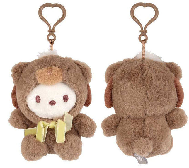 Sanrio Latte-Bear Plush Bag Charm 13cm -  Pochacco
