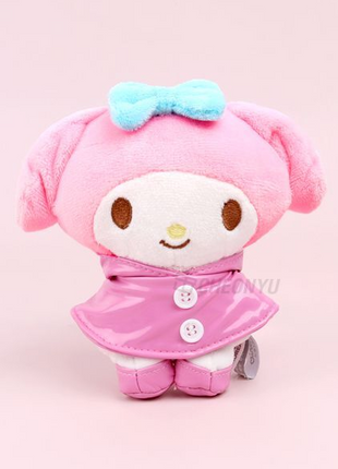 Sanrio Rain Coat Keychain 13cm - My Melody