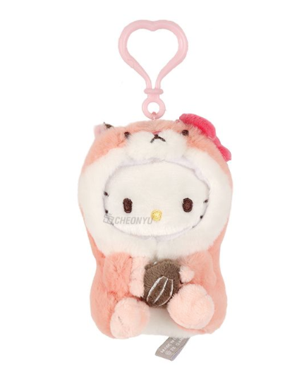 Sanrio Hamster Bag Charm 9cm_  Hello Kitty
