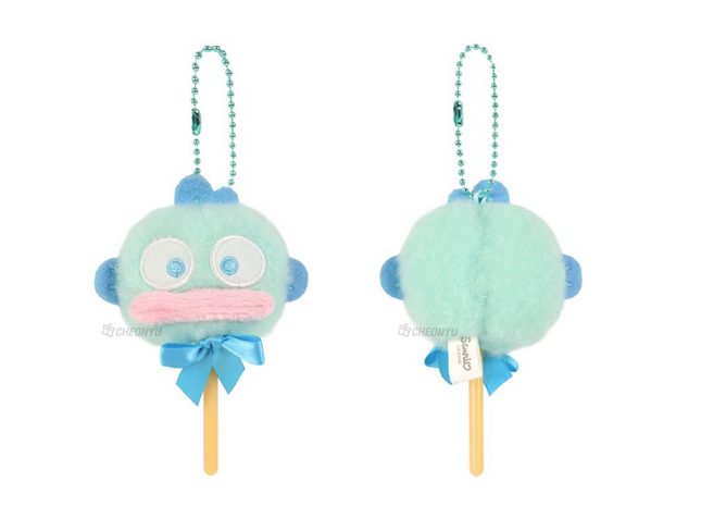 Sanrio Cotton Candy Bag Charm 5cm_ Hangyodon