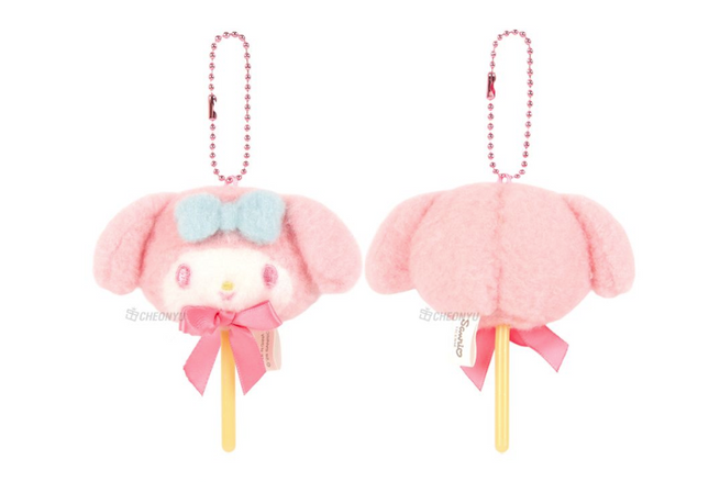 Sanrio Cotton Candy Bag Charm 5cm_  My Melody