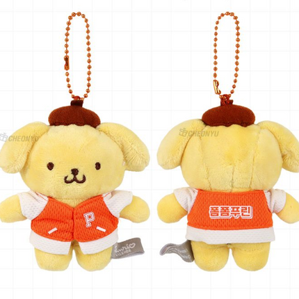 Sanrio Campus Bag Charm 9cm_ Pompompurin