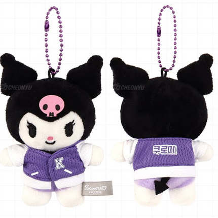 Sanrio Campus Bag Charm 9cm_ Kuromi