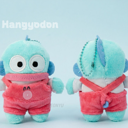 Sanrio Shoulder strap Keychain 10cm_ Hangyodon