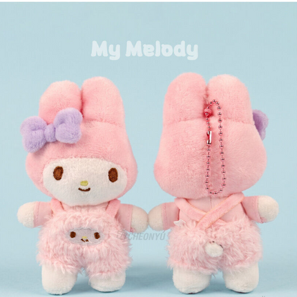 Sanrio Shoulder strap Keychain 10cm_  My Melody