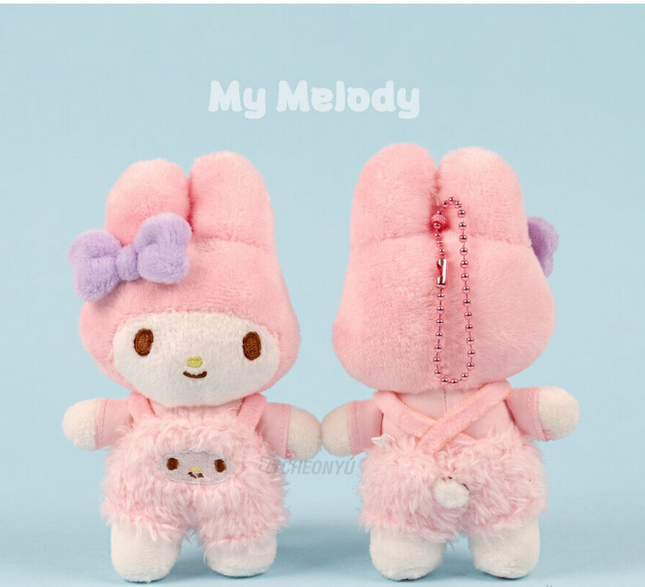 Sanrio Shoulder strap Keychain 10cm_  My Melody