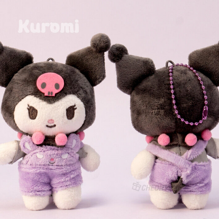 Sanrio Shoulder strap Keychain 10cm_ Kuromi