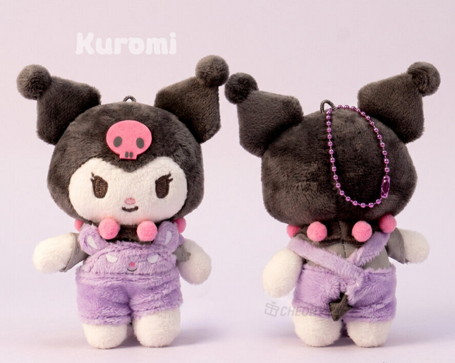 Sanrio Shoulder strap Keychain 10cm_ Kuromi