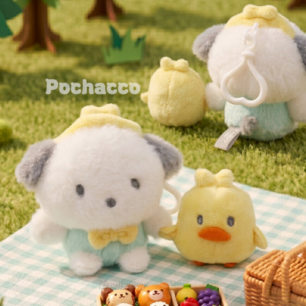 Sanrio Friends Picnic Keychain 13cm_Pochacco