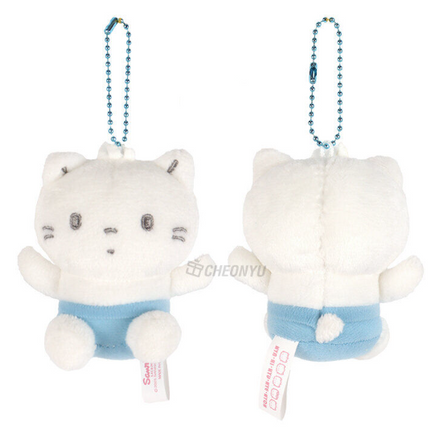 Sanrio Nyaninyunyenyon Bag Charm 8cm_  Ni(Blue)
