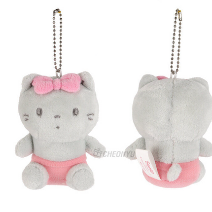 Sanrio Nyaninyunyenyon Bag Charm 8cm_Nye(Hot Pink)