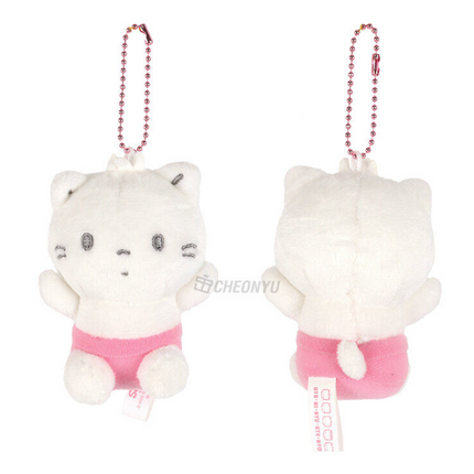 Sanrio Nyaninyunyenyon Bag Charm 8cm_Nyon(Light Pink)