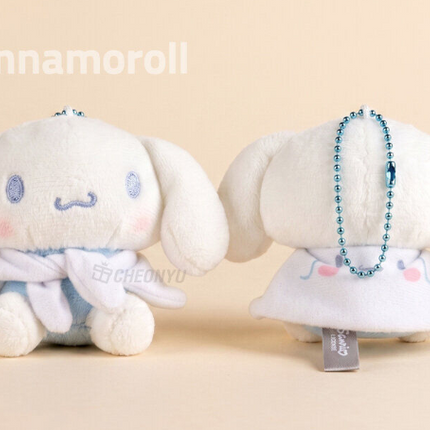 Sanrio Cozy Blanket Bag Charm 8cm_ Cinnamoroll