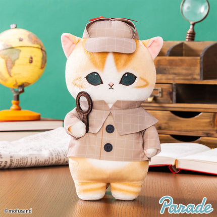 Mofusand UK Travel Flush doll 30cm Cat Detective