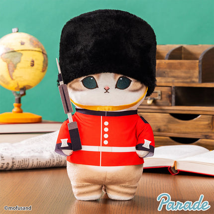 Mofusand UK Travel Flush doll 30cm Guard Cat