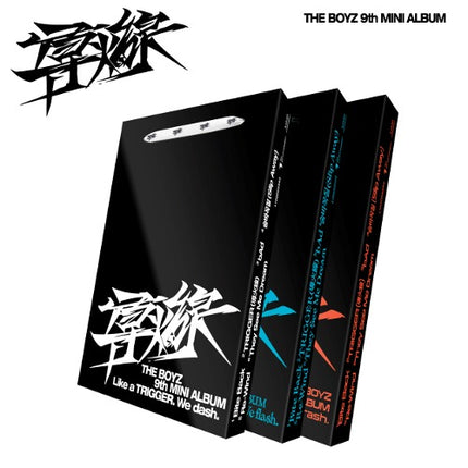 THE BOYZ - 9th Mini Album [導火線] (Flash Ver. / Riot Ver. / Vanguard Ver.)