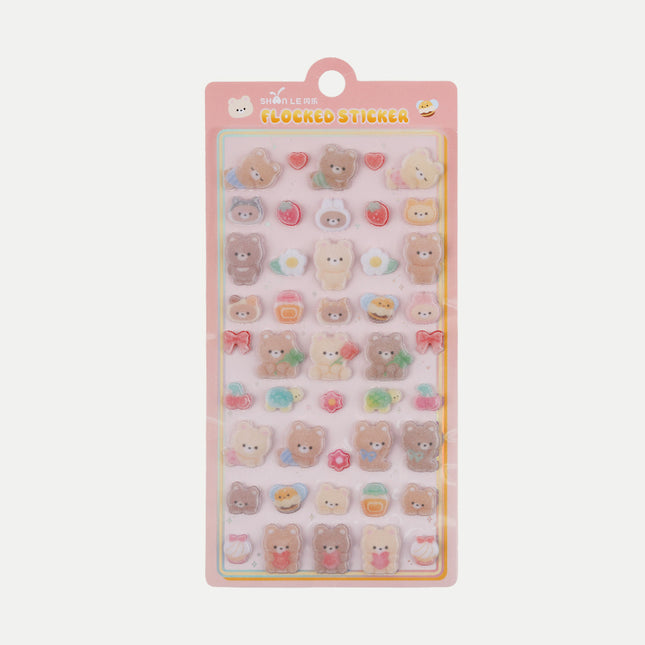 3D Crystal Sticker Bo Song Song Series - Bear Bee