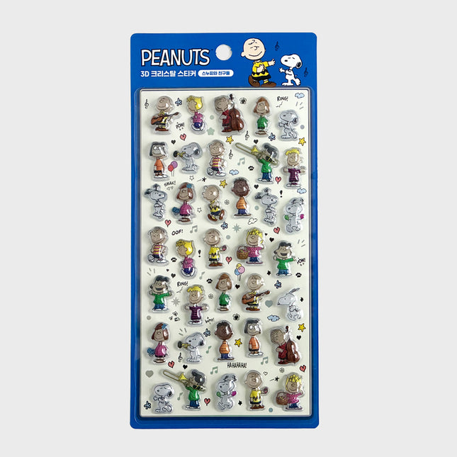 3D Crystal Sticker BonBon Drop Snoopy Sticker - Friends