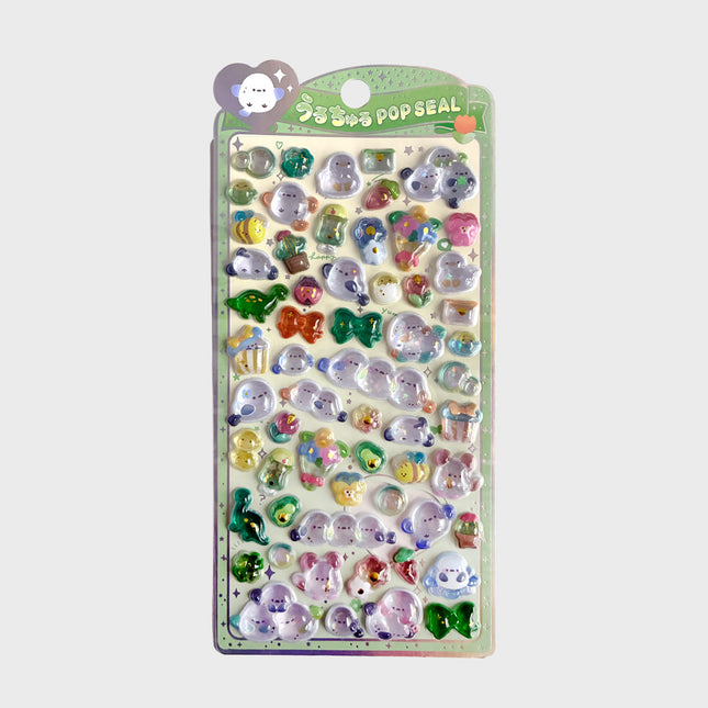 3D Crystal Sticker Bonbon Drop Twinkle Series - Little Forest