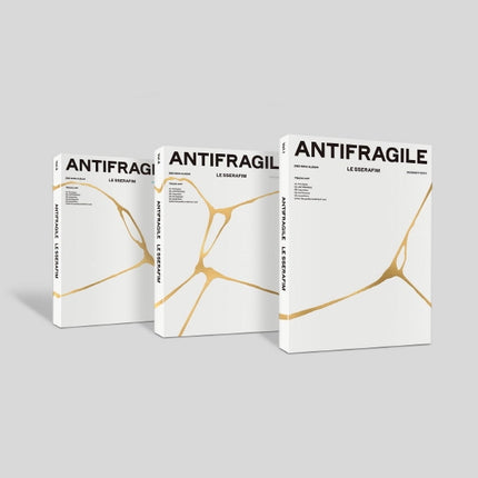 LE SSERAFIM - 2nd Mini Album [ANTIFRAGILE] (1 / 2 / 3 Ver.)