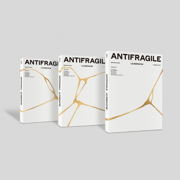 LE SSERAFIM - 2nd Mini Album [ANTIFRAGILE] (1 / 2 / 3 Ver.)