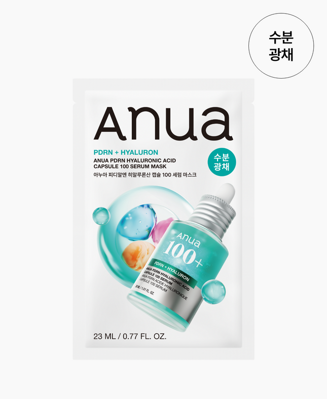 [ANUA] PDRN Hyaluronic Acid Capsule 100 Serum Mask (1 Sheet)