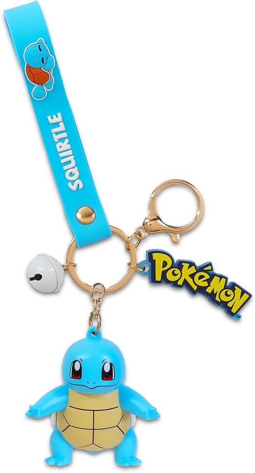KANTO Region POKEMON Strap Figure Keyring - Squirtle