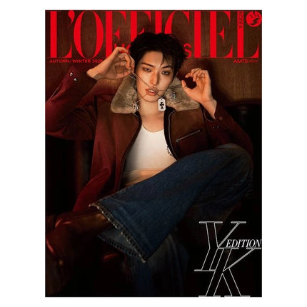 L'OFFICIEL HOMMES 2026 FW (Cover. ATEEZ MINGI)