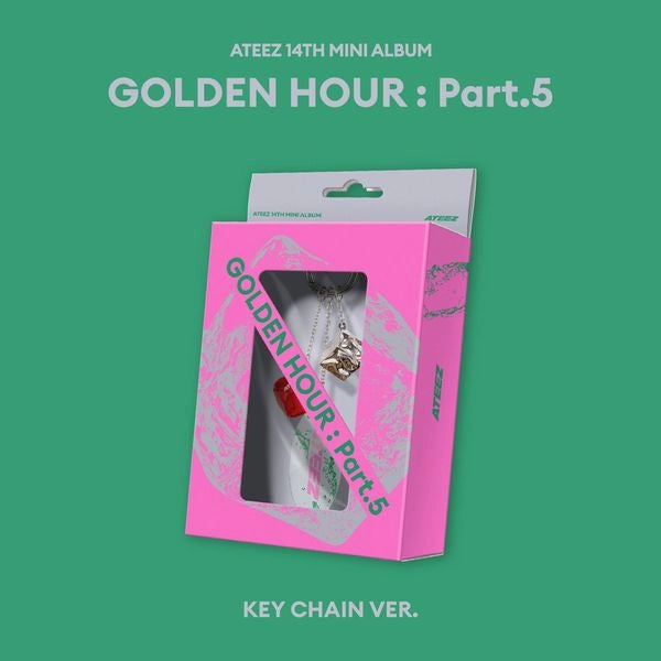 ATEEZ - 14th Mini Album [GOLDEN HOUR : Part.5] (KEY CHAIN Ver.)