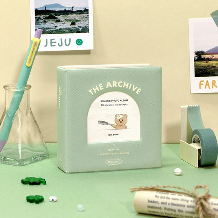 Iconic - Archive Square Album for Polaroid Photo, Instax Mini Shot
