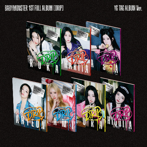 BABYMONSTER - 1st FULL ALBUM [DRIP] (YG TAG ALBUM Ver.)