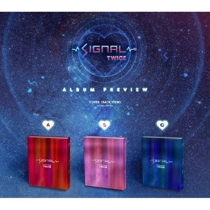 TWICE - 4th Mini Album [SIGNAL] (RED / BLUE / PINK Ver.)
