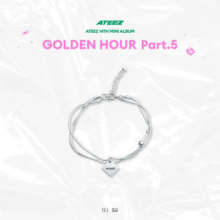ATEEZ - [POP-UP STORE [GOLDEN HOUR : Part.5] MD] 925 SILVER BRACELET
