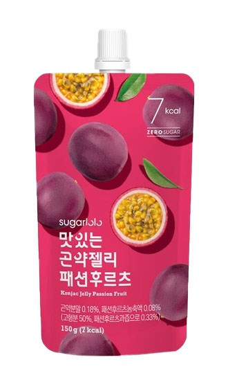 [Sugarlolo] Sugarlolo Konjac Jelly Passion Fruit 150g