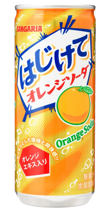 Hajikete Orange Soda 250ml