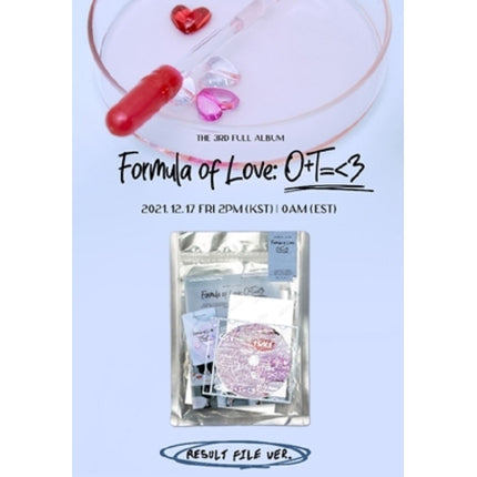 TWICE - VOL.3 [FORMULA OF LOVE : O+T=<3] (RESULT FILE Ver.)