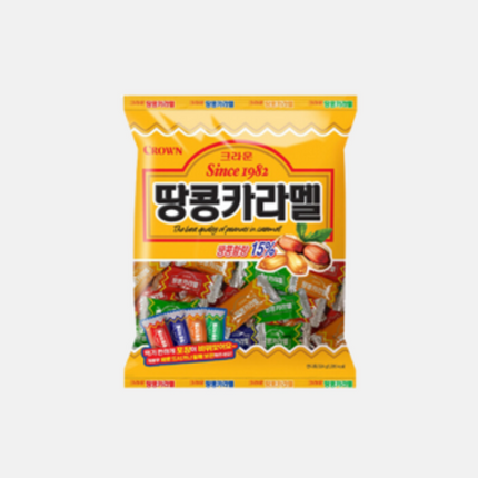 [CROWN] Peanut Caramel Candy 120g
