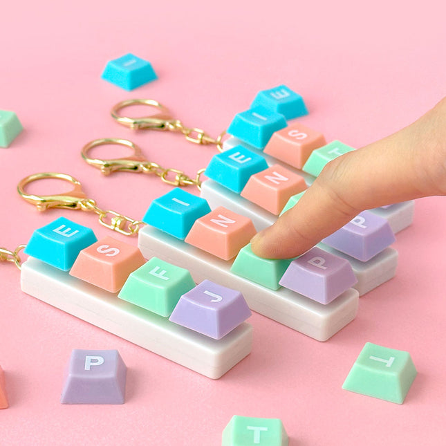 MBTI Keyboard Keyring DIY
