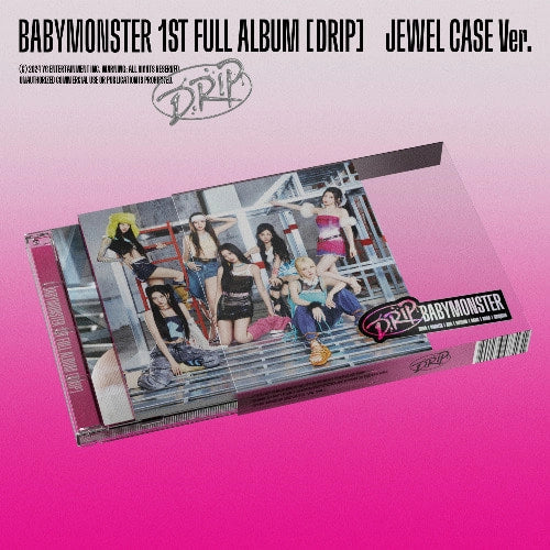 BABYMONSTER - 1st FULL ALBUM [DRIP] JEWEL CASE Ver.