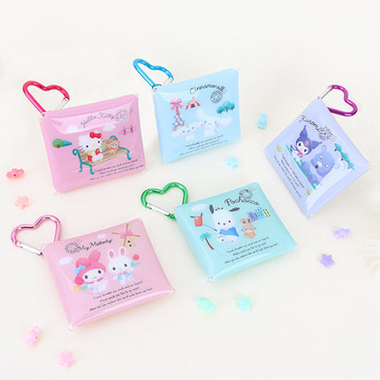 Sanrio Button Pouch Keyring_My Melody